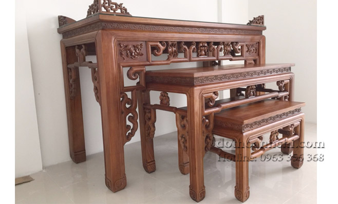 Kích thước bàn thờ đẹp - mang phúc lộc, may mắn, hưng vượng cho gia chủ Kích thước bàn thờ đẹp - mang phúc lộc, may mắn, hưng vượng cho gia chủ