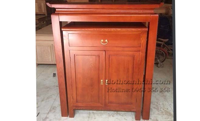 3 mẫu bàn thờ đẹp cho gia chủ mệnh Hỏa - giá tại kho sản xuất 